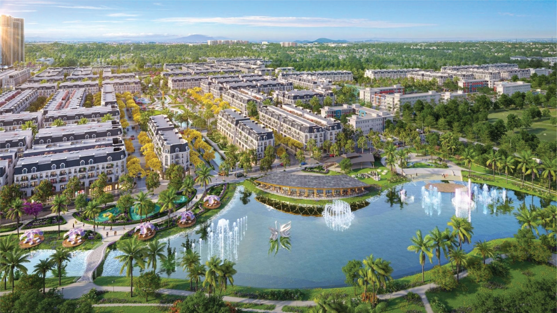 phối cảnh dự án forestia park