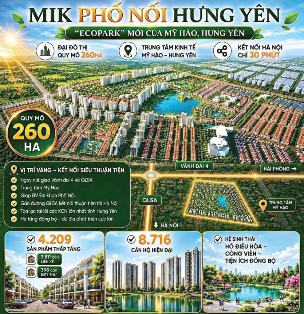 tổng quan dự án forestia park phố nối